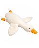 Toytales Height 45 cm Sleeping Duck Plush Toy Soft Lightweight Stuffed Animal - White