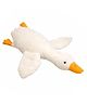 Toytales Height 100 cm Sleeping Duck Plush Toy Soft Lightweight Stuffed Animal - White