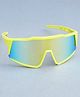 DukieKooky Solid UV Protected Sports Sunglasses - Yellow