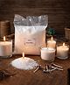 iKalaa Pearl Sand Wax ( 950 Gm) + 50 Pc Cotton wick | Natural Granulated Wax For Making Customized Candle | Home decor & Festival and Wedding Decor .