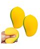 FunBlast Realistic Mango Shaped Squishy Toy for Kids  Pack of 2 (Multicolor)