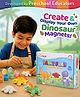 Intelliskills Paint N' Play Ceramics Dino Kit | Paint & Decorate Dinosaur Ceramic Figurines | Creative Art & Craft Activity for Kids | Encourages Fine Motor Skills, Focus & Imagination