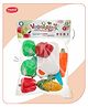 Aditi Toys Vegetable Cutting Set of 7 Pieces with Bag Includes Knife & Cutting board - Multicolor