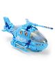 House of kids Battery Operated Bump and Go Helicopter with 3D Light & Sound Toy for kids - Blue