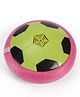 House of Kids Rechargeable Hover Football Electric Air Soccer Ball with LED Lights & Soft Foam Bumpers for Indoor Play - Green