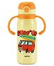 Milton Fountain 650 Water Bottle Stainless Steel Sipper Bottle with Leak Proof Lid & 1 Year Warrant  Ivory - 625 ml