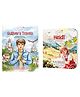 OSWAAL BOOKS Lil Legends Re-Imagined Classics: Illustrated Classic Story Books for Kids  Heidi & Gulliver's Travels (Set of 2)
