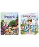 OSWAAL BOOKS Lil Legends Re-Imagined Classics: Illustrated Classic Story Books for Kids  Pinocchio & Gulliver's Travels (Set of 2)