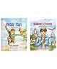 OSWAAL BOOKS Lil Legends Re-Imagined Classics: Illustrated Classic Story Books for Kids  Peter Pan & Gulliver's Travels (Set of 2)