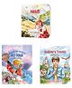 OSWAAL BOOKS Lil Legends Re-Imagined Classics: Illustrated Classic Story Books for Kids  Heidi, Gulliver's Travels & Around the World in 80 Days (Set of 3)