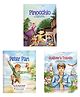 OSWAAL BOOKS Lil Legends Re-Imagined Classics: Illustrated Classic Story Books for Kids  Pinocchio, Peter Pan & Gulliver's Travels (Set of 3)