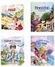 OSWAAL BOOKS Lil Legends Re-Imagined Classics: Illustrated Classic Story Books for Kids  Heidi, Pinocchio, Gulliver's Travels & Around the World in 80 Days (Set of 4)