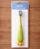 Badal Kidz Baby Carrot Toothbrush - Soft & Safe First Toothbrush for Kids - Green