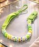 Badal Kidz Baby Pacifier Clip with Beads,BPA Free- Green
