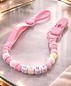 Badal Kidz Baby Pacifier Clip with Beads,BPA Free- Pink