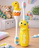 Badal Kidz Baby Toothbrush, Soft & Safe First Toothbrush for Kids (Pack of 2)- Yellow