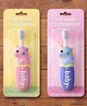 Badal Kidz Baby Toothbrush, Soft & Safe First Toothbrush for Kids (Pack of 2)- Pink & Blue