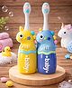 Badal Kidz Baby Toothbrush, Soft & Safe First Toothbrush for Kids (Pack of 2)- Blue & Yellow