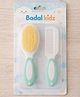 Badal Kidz Baby Soft Bristles Hair Brush Comb- Green
