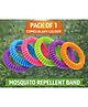 Badal Kidz Mosquito Repellent Band ,Child Friendly, Plant Based Formula, Free Size- Multicolour (Pack of 1)