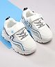 Cute Walk by Babyhug Velcro Closure Solid Sneaker Shoes - White