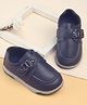 Cute Walk by Babyhug Velcro Closure Formal & Party Wear Shoes - Navy Blue