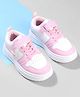 Cute Walk by Babyhug Velcro Closure Sneaker with Star Applique - Pink
