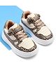Cute Walk by Babyhug Velcro Closure Solid Color Sneaker - Brown