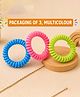 Totilo Mosquito Repellent Band ,Child Friendly, Plant Based Formula, Free Size- Multicolour (Pack of 3)