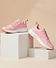TRASE Solid Lace Up Shoes - Pink