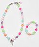 Lime By Manika Beads Detailed Jewellary Set - Multi Colour