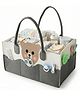 TONY STARK Big Size Non Woven Baby Diaper Storage Organizer Nappies Bag For Mother Stylish Storage Bag For diapers & wipes | baby shower gift | new born essentials - Nursery Basket (Black)