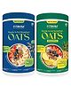 PRO-TO-GROW Fitbhim Ready to Eat Jaggery & Pineapple Oats (300g) each Combo for Kids & Adults | Gluten-Free & No Refined Sugar | Enriched with Bhim Banana & Real Pineapples (Pack of 2)
