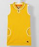 Cherry Crumble By Nitt Hyman Sleeveless Dress - Mustard
