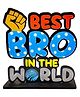 FunBlast Best Bro Award Showpiece Pack of 1 (Multicolor)