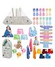 Toddylon Newborn Baby Products Gift Set 37 in 1 Combo 0-6 Months - Grey