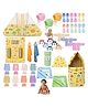 Toddylon Baby Essentials Newborn Kit Combo Set of 52 Items 0 to 6 Months Yellow