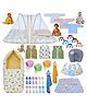 Toddylon Newborn Baby Essentials Kit 39 Items Combo Set for 0 to 6 Months Baby Products Orange