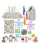 Toddylon New Born Baby Kit 22-Piece Combo Set Essentials Complete  Items 0-6 Months - Grey