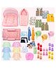 Toddylon Newborn Baby Essentials Kit 42 Items Combo Set for New Born 0-6 Months - Pink