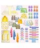 Toddylon Newborn Baby Essentials Kit 46 Items Combo Set for New Born 0 to 6 Months Yellow