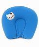 Toddylon Mustard Pillow For New Born Baby Round Head Shaping - Blue