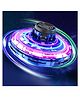 Elecart Mini UFO Flying Hand Spinner Toy  LED 360° Gyro Air Spinner with Fingertip Flight Control, Rechargeable Decompression Flying Toy for Kids & Adults | Birthday Gift