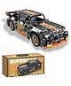 Elecart 1:18 Scale Racing Car Building Block Set (470 PCS)  Pull Back DIY Supercar Model | Compatible Bricks Sports Car Toy for Kids & Adults | STEM Assembly Kit for Collectors & Racing Lovers