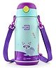 Pexpo Poggo Hot & Cold Stainless Steel Water Bottle for Kids Raccoon UV Printed Design Vacuum Insulated|Leak Proof & BPA Free School, Picnic, Travel - 420 ml