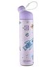 Pexpo Pico Cute Sipper Hot & Cold Stainless Steel Water Bottle for Kids & Adults| Rocket UV Printed Design with Silicone Strap| Vacuum Insulated Leak Proof & BPA Free School, Picnic, Travel -500 ml