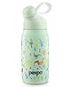 Pexpo Piano- Cute Sipper Hot & Cold Thermoflask, Dinasour Print Stainless Steel Water Bottle for Kids & Adults Vacuum Insulated|Portable Handle Double Wall School,Home,Gym,Yoga & Trekking -425 ml