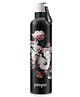 Pexpo Oslo Hot & Cold Stainless Steel Water Bottle Vacuum Insulated Flask ISI Certified Flower Print Office Home Gym Adults 750 ml - Knight Black