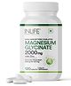 INLIFE Magnesium Glycinate with Zinc Picolinate Tablets | Chelated High Absorption Magnesium Supplement For Men & Women | 120 Tablets - 2000 mg
