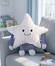 Play Nation Height 38cm Star Plush Pillow - Ultra-Soft Cuddly Cushion Toy for Kids | Huggable Snuggle Pillow for Sleep & Play | Lightweight & Cozy Plush for Nursery Decor & Gifting | Super Soft| BIS